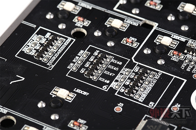 【拆你解】雷柏V500RGB机械键盘&雷柏RGB轴拆解