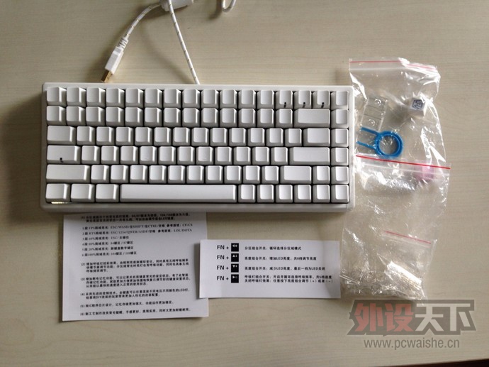 DIY的乐趣 — 打造专属 KEYCOOL 凯酷 84热插拔混轴机械键盘