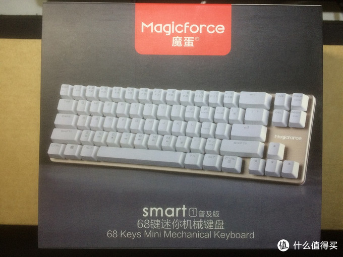 magicforce 魔蛋 68键机械键盘开箱+DIY加灯