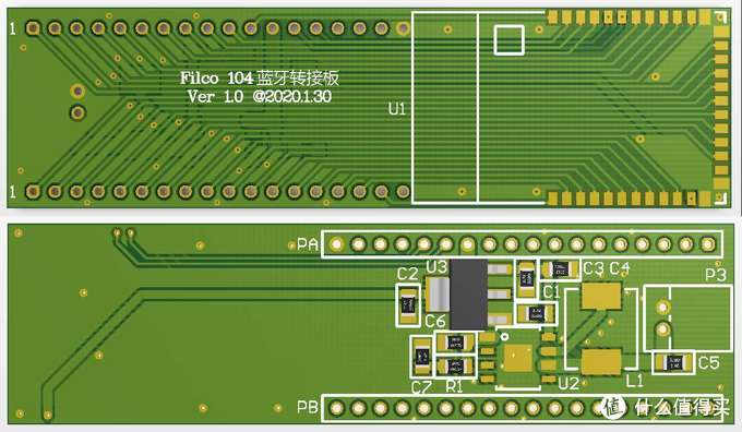 记一次Filco 104键盘USB改蓝牙历程(基于NRF51822蓝牙方案)