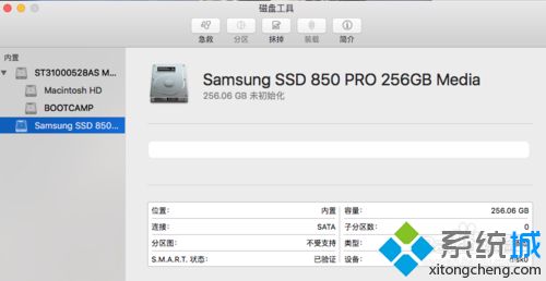 Mac安装完SSD后开机提示电脑不能读取磁盘的解决教程
