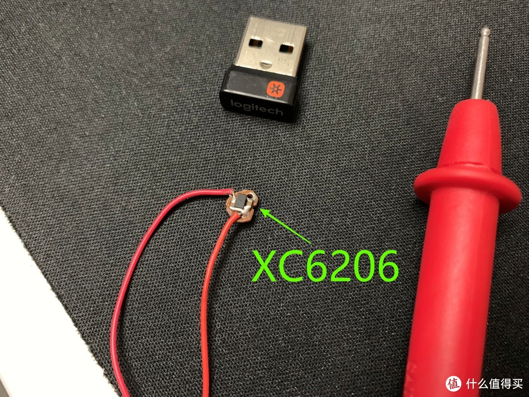 自己焊一小块XC6206的电压转换板