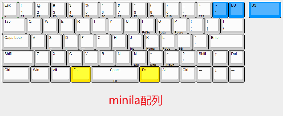 Filco Minila Air配列