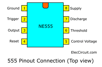 NE555引脚排列