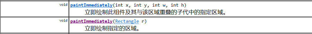 paintImmediately方法原型